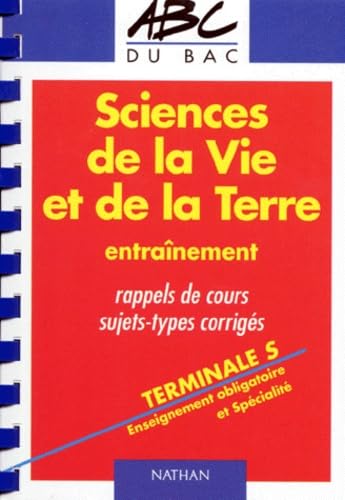 Stock image for SCIENCES DE LA VIE ET DE LA TERRE TERMINALE S. Entra�nenement