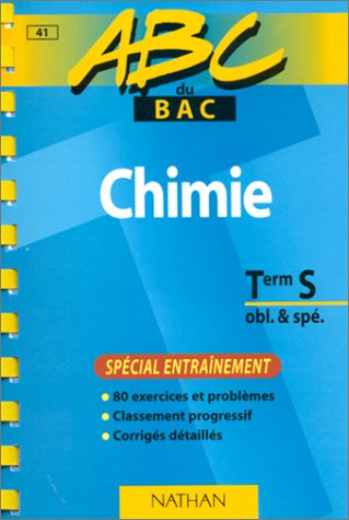 Beispielbild fr Chimie, term. S obl. & sp. zum Verkauf von Ammareal
