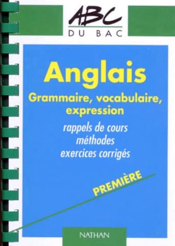 Beispielbild fr ABC du Bac numro 580 : Anglais, 1re zum Verkauf von LeLivreVert