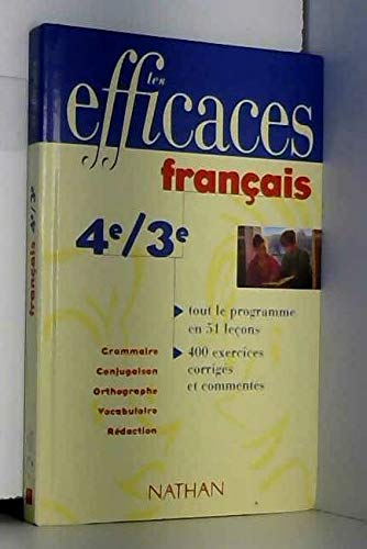 Beispielbild fr Franais 4e-3e zum Verkauf von Ammareal