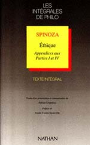 Imagen de archivo de Ethique. Appendices aux parties I et IV. Texte intgral. Notes et commentaires a la venta por Tamery