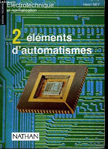 Stock image for Elments d'automatismes for sale by medimops