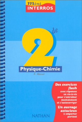 9782091822341: Mini-interros, physique et chimie niveau seconde