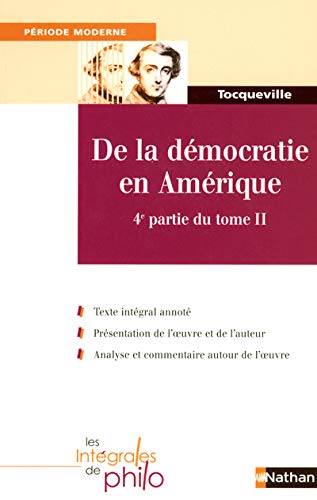 Stock image for De La Dmocratie En Amrique : 4e Partie Du Tome Ii for sale by RECYCLIVRE