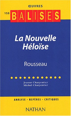 Beispielbild fr La Nouvelle Hlose, Rousseau zum Verkauf von medimops