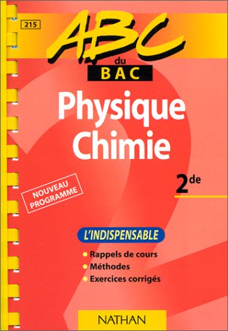 9782091826219: Physique-Chimie 2nde. Edition 2000
