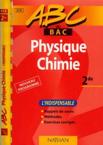 9782091826219: ABC physique-chimie, seconde, (indispensable)