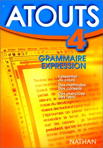 Beispielbild fr N11 - Grammaire - Expression - 4e zum Verkauf von Ammareal