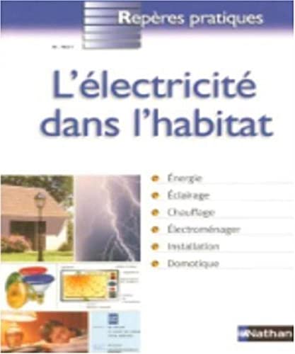 Stock image for L'ELECTRICITE DANS L'HABITAT - REPERES PRATIQUES N36 for sale by WorldofBooks