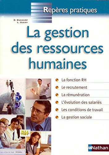 Stock image for GESTION RESSOURCES HUMAINES for sale by Ammareal