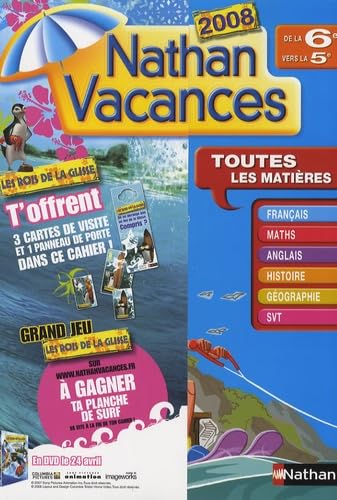 Stock image for Nathan vacances de la 6e vers la 5e for sale by medimops