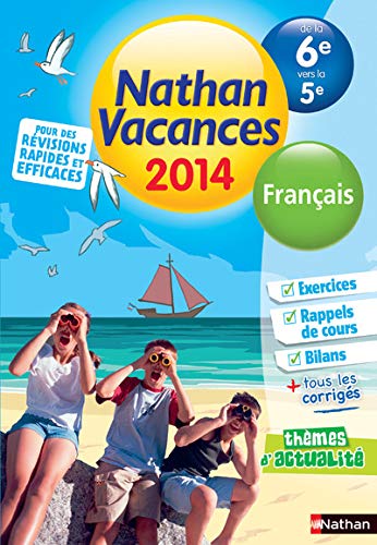Stock image for Nathan Vacances Franais - De la 6 vers la 5 for sale by medimops