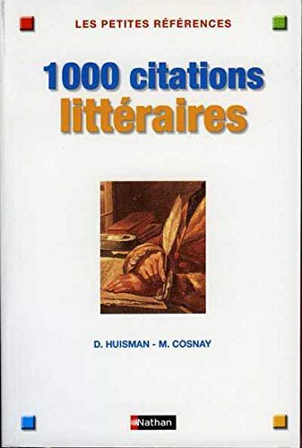 9782091840154: 1000 citations littraires