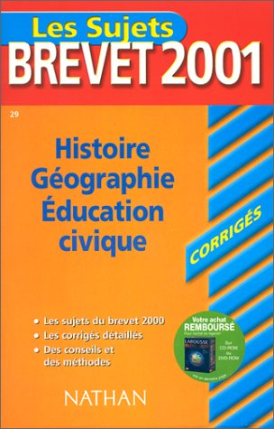 9782091841472: Annabrevet 2001 : Histoire-Gographie Education civique (Corrigs)