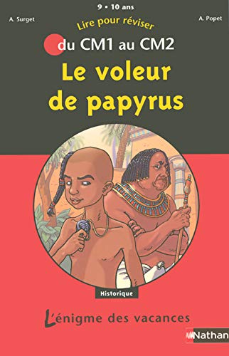 Stock image for Le voleur de papyrus : Du CM1 au CM2 for sale by Ammareal
