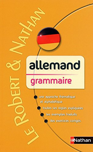 Stock image for Robert & Nathan Grammaire Allemande for sale by Ammareal