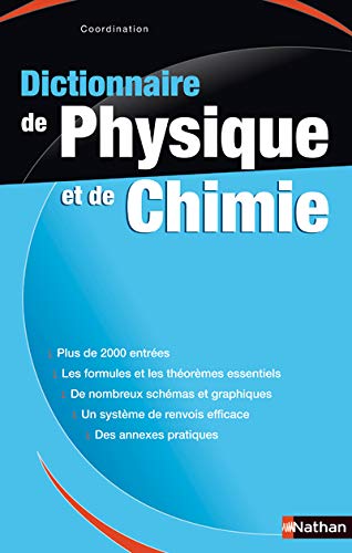 9782091845463: Dictionnaire de Physique et de Chimie