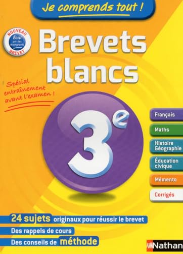 Stock image for Je comprends tout ! Brevets blancs for sale by Ammareal