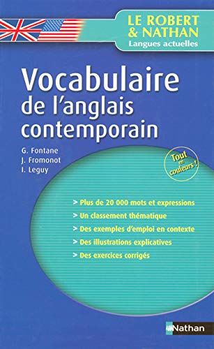 Beispielbild fr Vocabulaire de l'anglais contemporain zum Verkauf von Ammareal