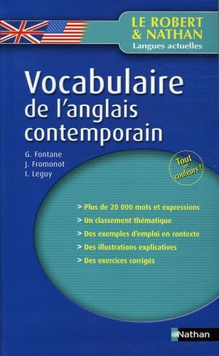 Stock image for Vocabulaire de l'anglais contemporain for sale by Ammareal