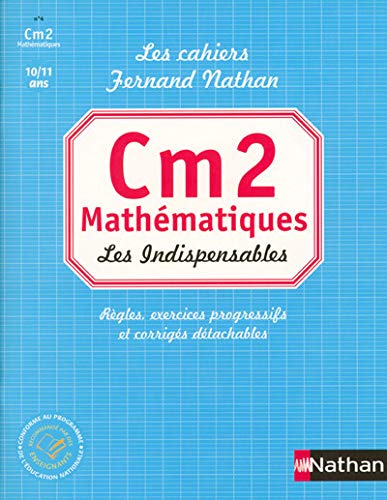 Stock image for CAHIERS FERNAND MATHS CM2 for sale by Ammareal