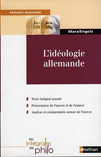 Stock image for L'idologie allemande (1845-1846) : Tome 1 for sale by Ammareal