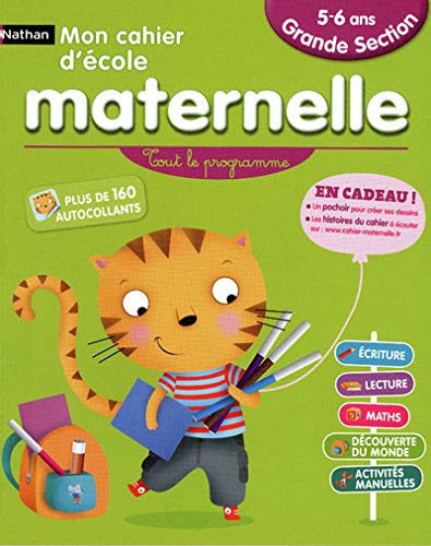 Stock image for CAHIER ECOLE MATERNELLE GS 5-6 for sale by Ammareal