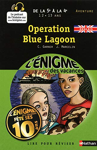 9782091868691: L'ENGIME DES VACANCES DE LA 5E A LA 4E 12/13 ANS OPERATION BLUE LAGOON -ANGLAIS-