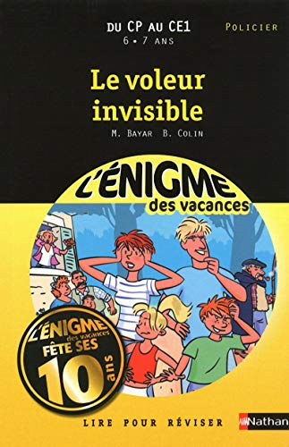 Beispielbild fr Le voleur invisible : lire pour rviser : du CP au CE1, 6-7 ans, policier zum Verkauf von LeLivreVert