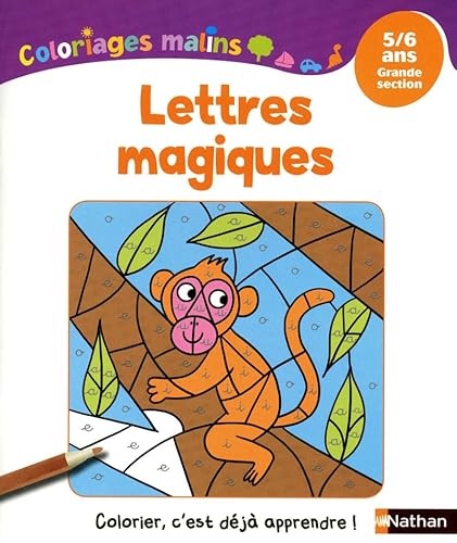 Beispielbild fr Coloriages Malins - Lettres Magiques GS zum Verkauf von Ammareal