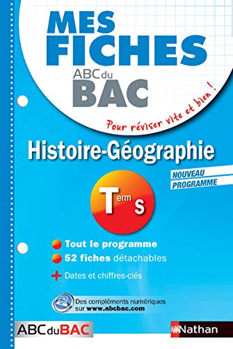 Imagen de archivo de Mes fiches ABC du BAC Histoire Gographie Term S a la venta por Ammareal