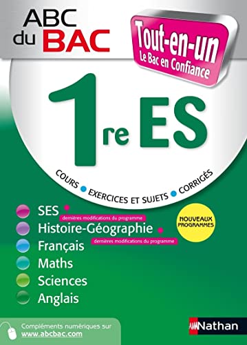 Stock image for ABC du BAC Tout-en-un 1re ES for sale by Ammareal