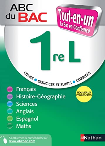 Stock image for ABC du BAC Tout-en-un 1re L for sale by Ammareal