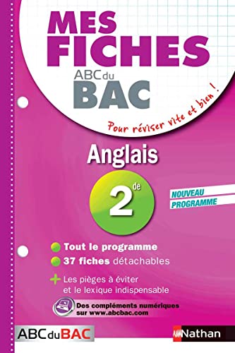 Beispielbild fr Mes fiches ABC du BAC Anglais 2de zum Verkauf von Ammareal