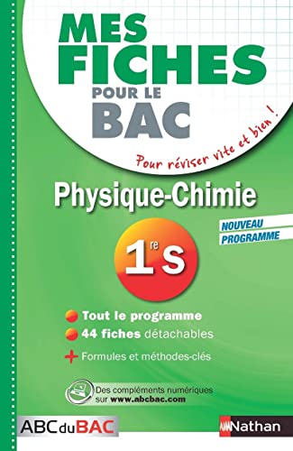 Stock image for Mes fiches ABC du Bac Physique Chimie 1ere S for sale by medimops