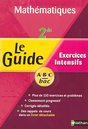 Stock image for Mathmatiques 2e : Exercices intensifs for sale by Ammareal