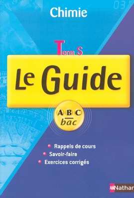 Imagen de archivo de Chimie Tle S : Le Guide programme 2002 a la venta por Ammareal