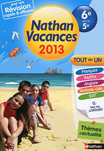 Stock image for Nathan Vacances Collge - De la 6e vers la 5e for sale by Ammareal
