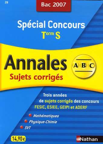 Beispielbild fr MAXI ANNALES SPEC CONCOURS TS zum Verkauf von Ammareal