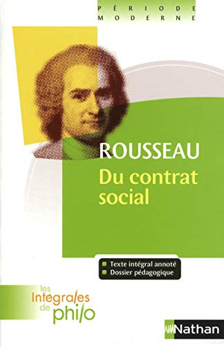 9782091873015: Intgrales de Philo - ROUSSEAU, Du Contrat Social (Livres I  IV)