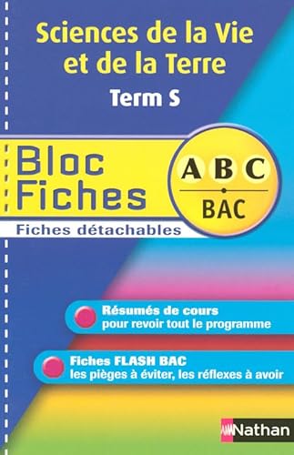 Beispielbild fr BLOC FICHES ABC SVT TERM S zum Verkauf von Ammareal