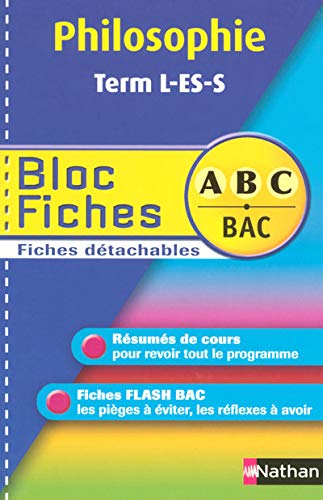 Beispielbild fr BLOC FICHES ABC PHILO L ES S zum Verkauf von Ammareal