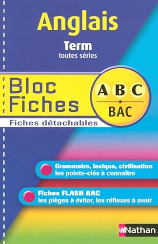 Beispielbild fr BLOC FICHES ABC ANGL TER TTES zum Verkauf von Ammareal