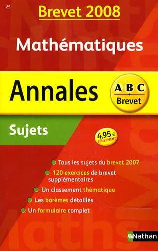 Stock image for Mathmatiques : Sujets for sale by Ammareal