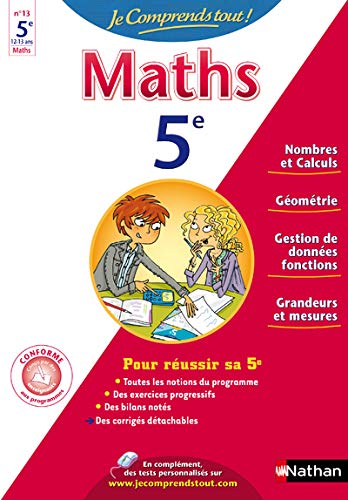 Maths 5e (Je comprends tout !) - Emmanuelle Lafont