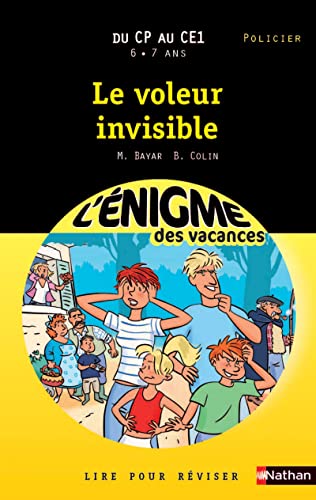 Beispielbild fr Cahier de vacances - Enigmes vacances Voleur invisible zum Verkauf von Ammareal