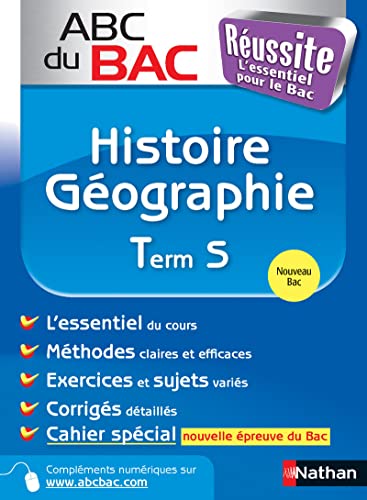 Beispielbild fr ABC du BAC Russite Histoire - Gographie Term S Rajot, Alain; Fouletier, Fredric; Gicquel, Guillaume; Jzquel, Pascal; Lon-Benbassat, Laeticia; Marzin, Servane; Nol, Christian et Pons, Evelyne zum Verkauf von BIBLIO-NET