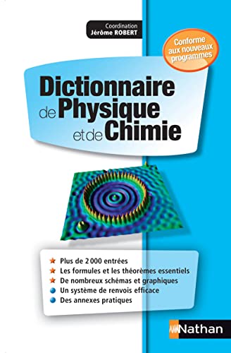 Imagen de archivo de Dictionnaire de Physique et de Chimie a la venta por Ammareal