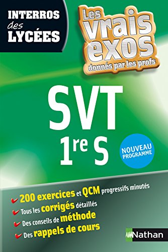 Stock image for INTERROS DES LYCEES SVT 1ERE S for sale by Ammareal