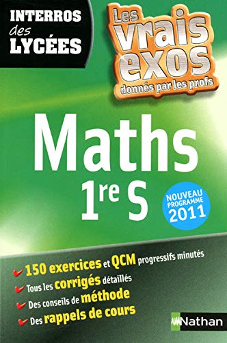 Stock image for INTERROS DES LYCEES MATHS 1ERE for sale by Ammareal